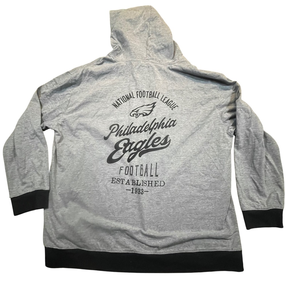 Darius Rucker Philadelphia Eagles Hoodie Mens XXL‎ Gray NFL Football Pullover